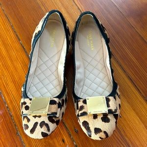 Cole Haan - Size 9 - Leopard Print Ballet Flats.